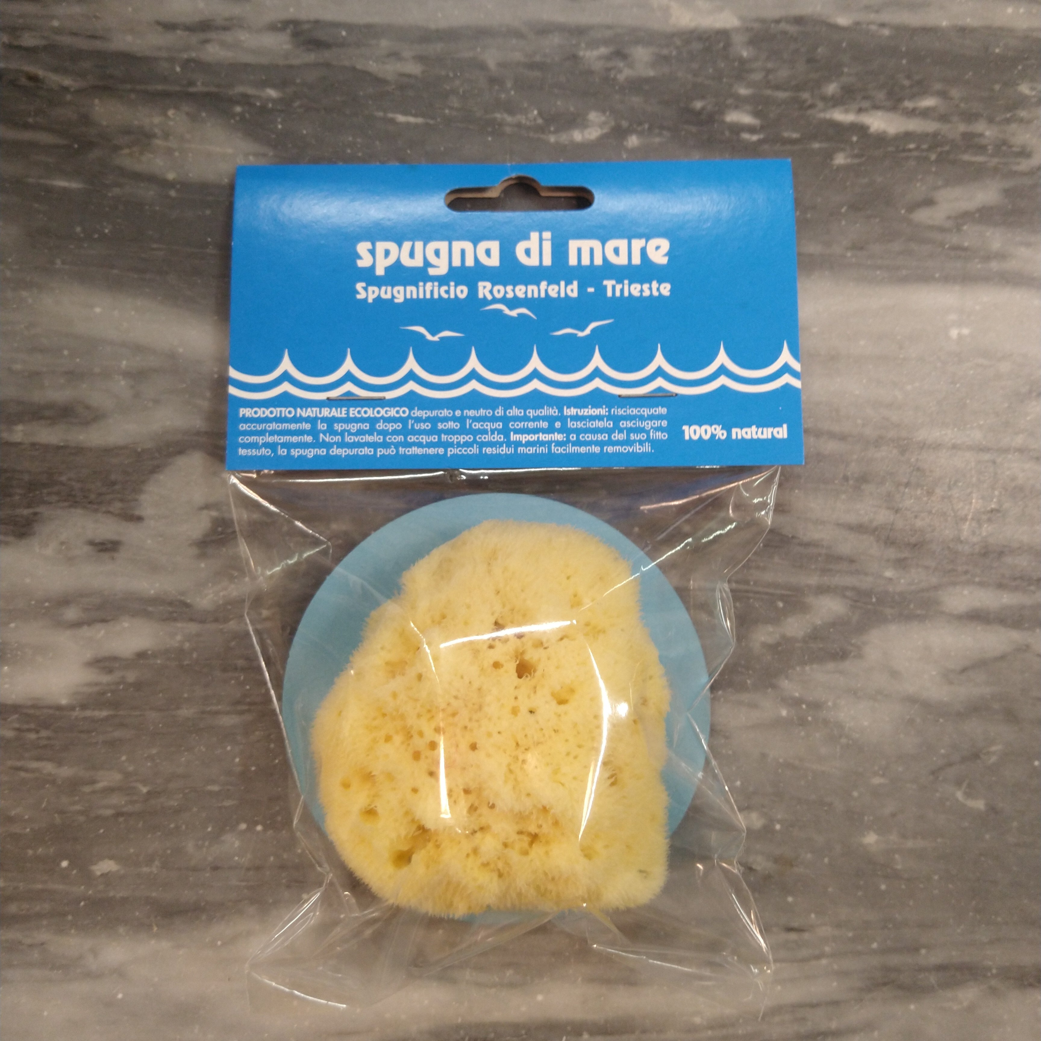 Spugna di mare fine dama cm.8